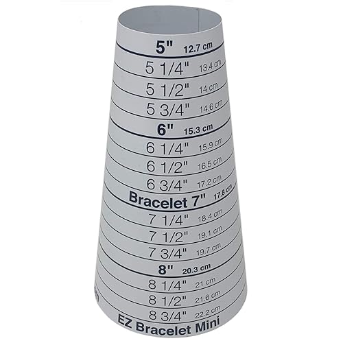 EURO TOOL Ez Sizer, Bracelet Mandrel, Travel Size in