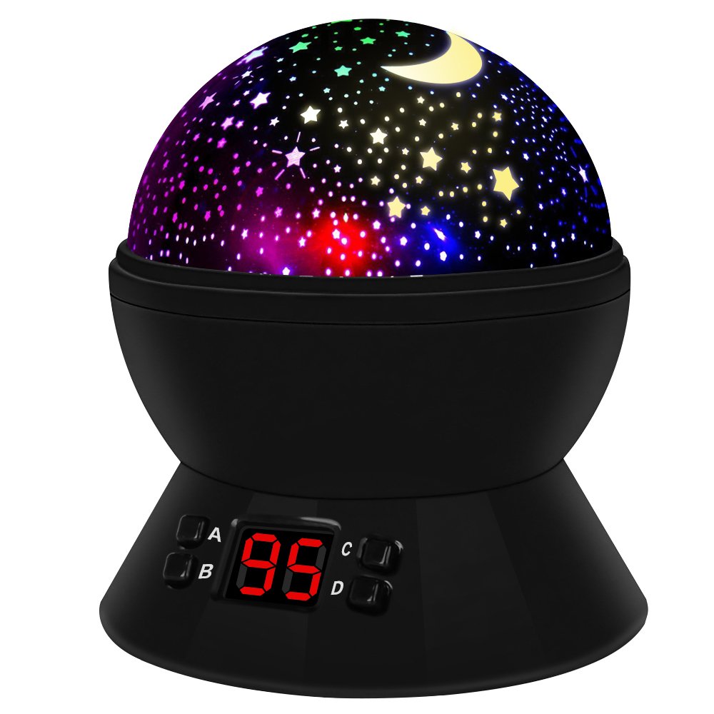 Regalos para Niños Lámparas Infantiles Regalo de Navidad Proyector Estrella Grados de