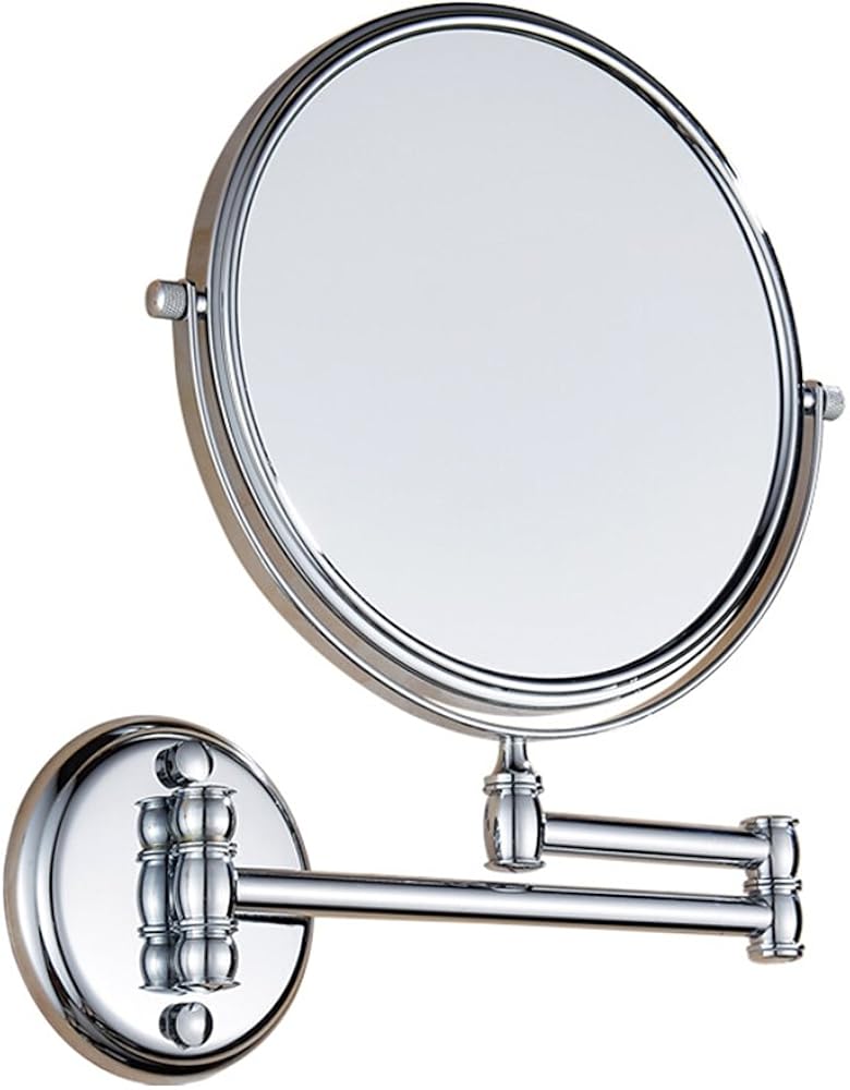 Qifengshop Zusammenklappbarer Kosmetikspiegel für Badezimmer