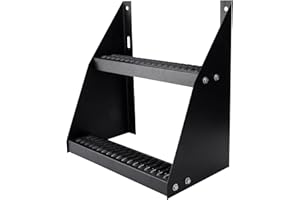 Turnirace 24-Inch Wide Frame Step for Class 8 Trucks - Non-Slip Grip Strut Traction, Universal 4-Bolt Mounting, Compatible wi
