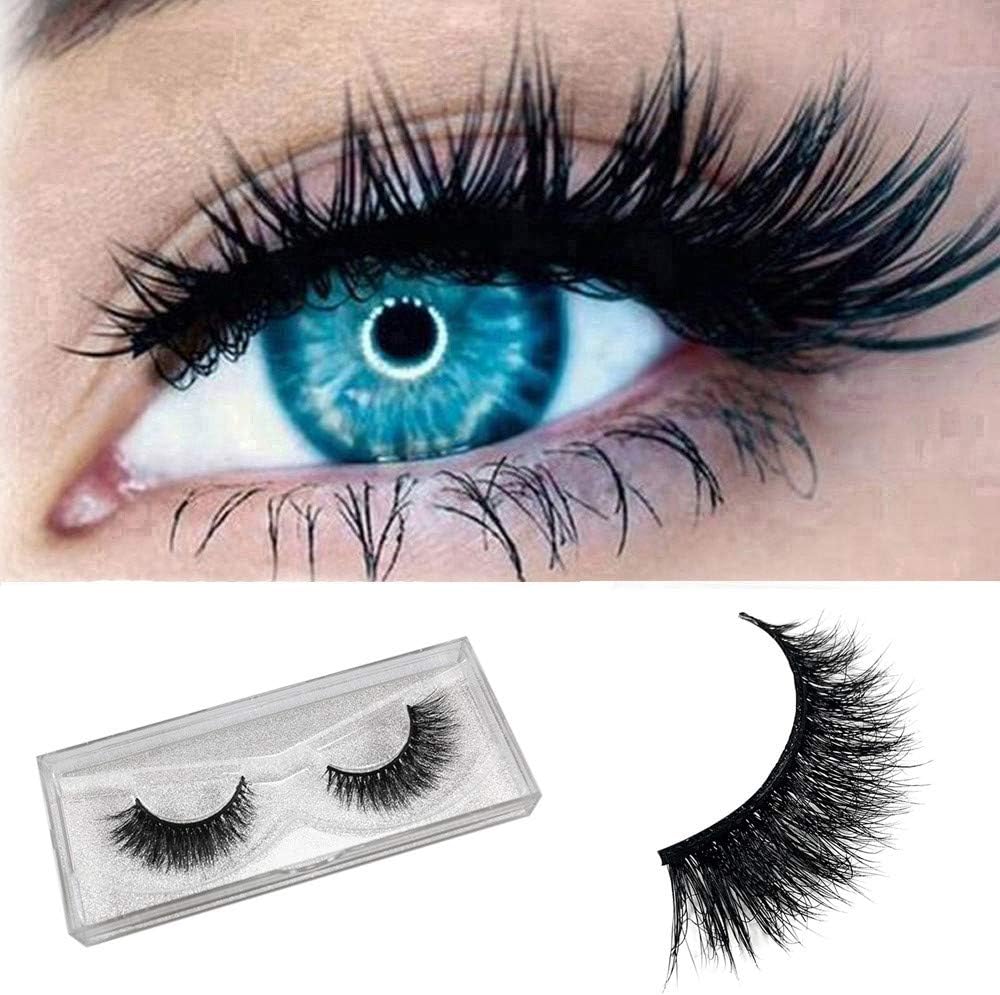 Little Story 1 Pair 3D Natural Thick False Fake Eyelashes Eye Lashes Makeup Extension, The Most Suitable Gift