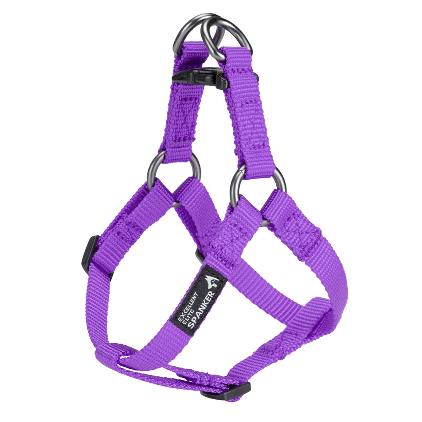 EXCELLENT ELITE SPANKER Cat Harness No Pull Dog Harness Adjustable Nylon Easy Pet Harness for Kitten Puppy Walking Training(PLU)