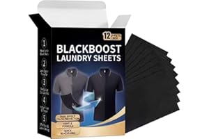 Black Fabric Dye | Restore Color Long-Lasting Laundry Supplies, Textile Dye for Faded-out Clothes - for Cotton Linen T-Shirts