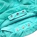 iiniim Baby Girls Princess One-piece Romper Jumpsuit Wedding Flower Girl Dress Blue 9-12 Months