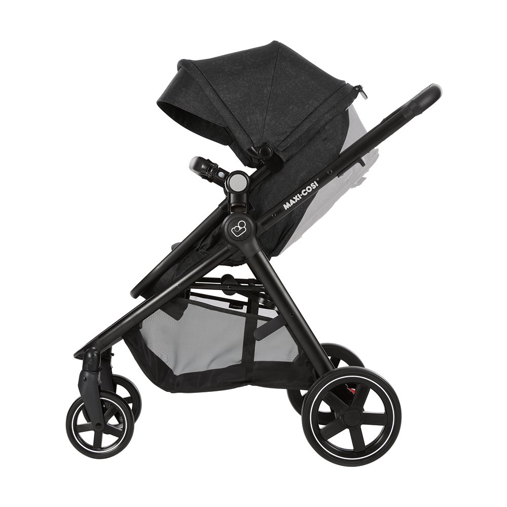 Bebe Confort Zelia Baby Kinderwagen Stadtwagen Und Leicht Umwandelbar In Eine Babytragetasche Von Geburt Bis 3 5 Jahre 0 15 Kg Nomad Black Amazon De Baby