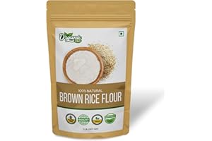 Organic Zing Organic Brown Rice Flour | Rice Flour for Baking | High in Protein | Rice Flour Tortillas - USDA Organic Certifi