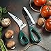 Heavy Duty Multipurpose Kitchen Shears - BONUS Blade & Finger Protectors - Premium Cooking Scissors For Slicing, Dicing, Cutting, Chopping & Shredding - Perfect For Poultry, Meat, Vegetables & Fruit