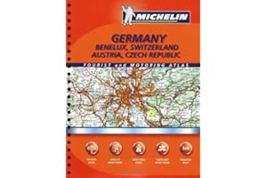 Michelin Germany: Benelux, Switzerland, Austria, Czech Republic: Tourist And Motoring Atlas