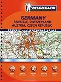 Michelin Germany: Benelux, Switzerland, Austria, Czech Republic: Tourist And Motoring Atlas (Michelin Tourist and Motoring Atlas) by Michelin