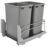 Rev-A-Shelf Double Pull-Out Trash Can for Under