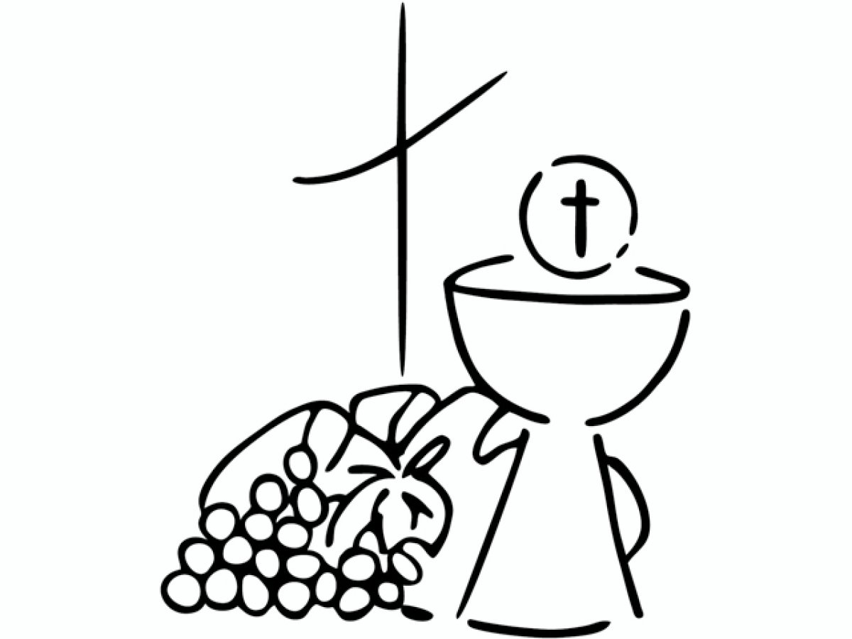 Knorr Prandell Wooden stamp communion chalice and cross