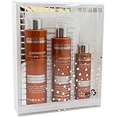 abril et nature - Professional Repair Hair Care Set - Nature Plex, STOP Breakage - Shampoo, Mask, and Serum Pack for Very Treated or Damaged Hair - Prevents, Protects, and Repairs - 550 ml