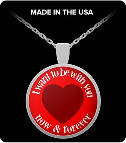 Amazon Com More Cool Mugs I Love You Want To Be With You Now And Forever Necklace For Him Or Her Army Navy Usmc Girlfriend Boyfriend Sports Outdoors