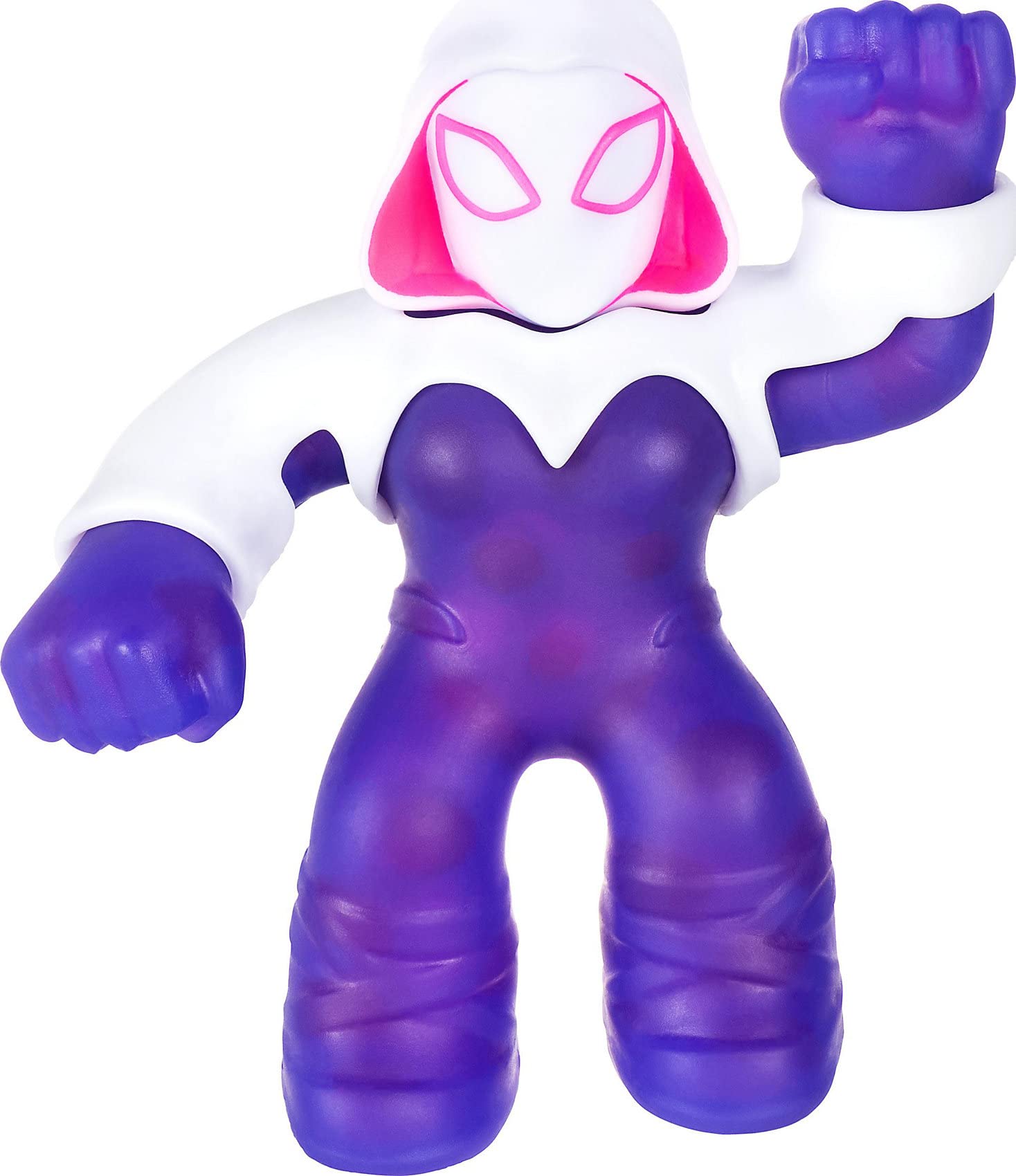Heroes of Goo Jit Zu Marvel Hero Pack with Ghost Spider: Super Stretchy Marvel Hero with Exciting Slime Filling - 11.5cm Tall