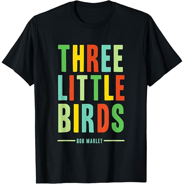 Amazon.com: Official Bob Marley Three Little Birds Premium Tri
