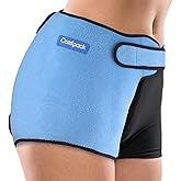 Comfpack Hip Ice Pack Wrap for Hip Bursitis & Replacement Surgery, Reusable Compress Hip Brace with Gel Hot Cold Pack for Inj