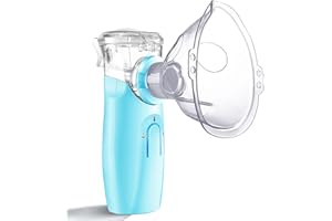 MAYLUCK Handheld Portable Inhaler Ultrasonic Nebuliser Strong Mist for Baby Kids Adults