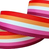 LGBTQ Pride Band – Non-Binary Stripes, 2,2 Cm Breit, 9,1 M Lang, Aus Polyester Für Basteln & Dekoration