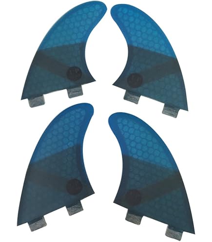 Amazon.com : FCS II H4 Quad Rear Fins : Sports & Outdoors