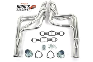 Doug's Headers D741 1-3/4" 4-Tube Full Length Metallic Ceramic Coated Exhaust Header for Oldsmobile Cutlass 455 65-75