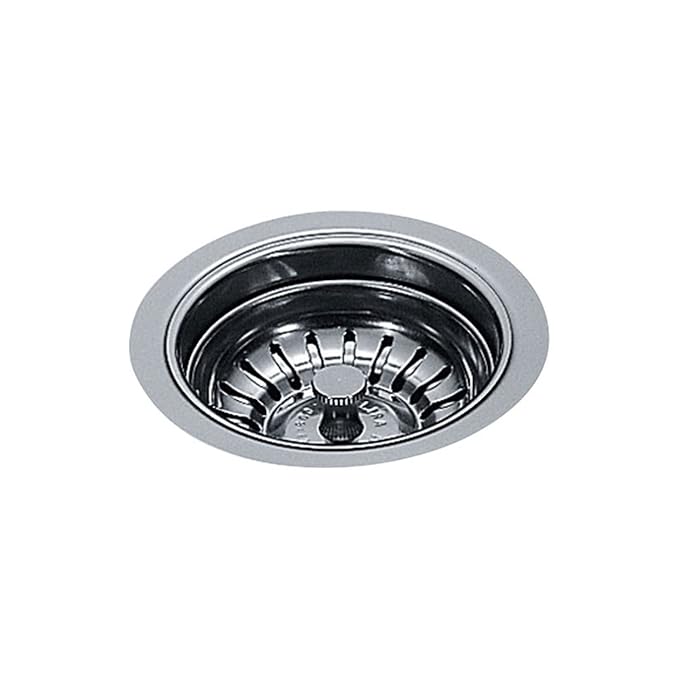 Franke 900 Stainless Steel Kitchen Sink Drain Basket Strainer, Chrome
