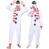 Sincere Party Monkey,Dalmatian,Snowman,GID Skeleton for Adults,Animal Oneise Pajamas Outfit for Unisex Men and Women