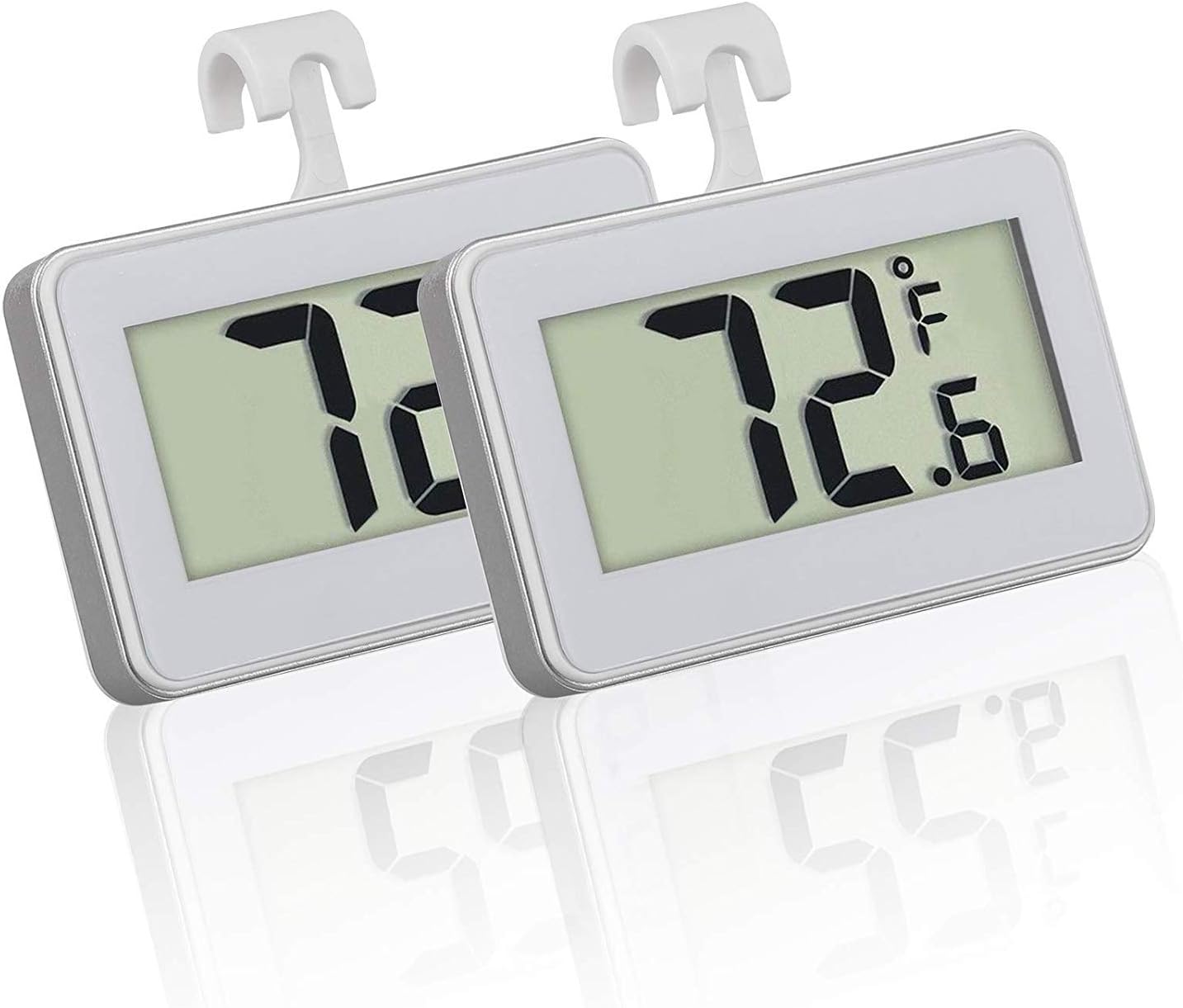 Which Is The Best Lcd Refrigerator Freezer Fridge Digital Thermometer White