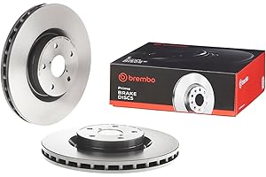 Brembo 09.7812.21 UV Coated Pillar Vented Front Brake Rotor SUBARU OE# 26300FE070