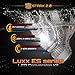 [Upgraded] Luxx ES Series - 80W All-in-One 360° LED Kit - Cool White 6000K 6K - Headlights Low and High Beam - 9,000 lm - H4 / HB2 / 9003