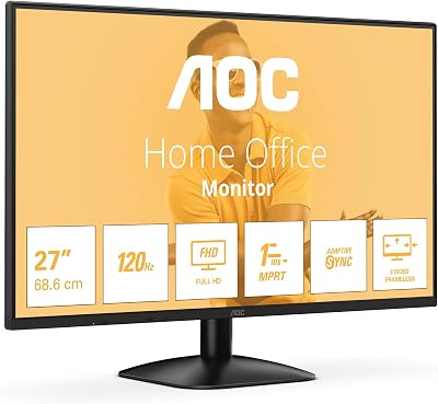 27B31H 27 Zoll FHD Monitor, 120Hz, IPS Panel, 4ms GtG, (1920x1080 HDMI 1x 1.4) Schwarz