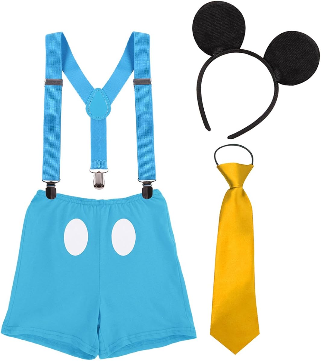 Ensemble Bebe Naissance Costume De Photographie 4 Pieces Bandeau Bloomer Salopette Bretelle Cravate Deguisement D Anniversaire Ceremonie Bapteme Fete Pour Enfants De 3 Mois A 3 Ans Bebes Jeux Et Jouets Libertywings Vn