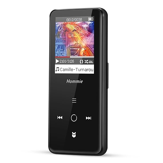 Bluetooth MP3 Player with Touch Screen, 1.8 Inch HD Amazon.in Electronics