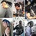 Aosome 12pcs Dreadlock Extension Full Handmade Brown Synthetic Hair Extension, 30cm/12in