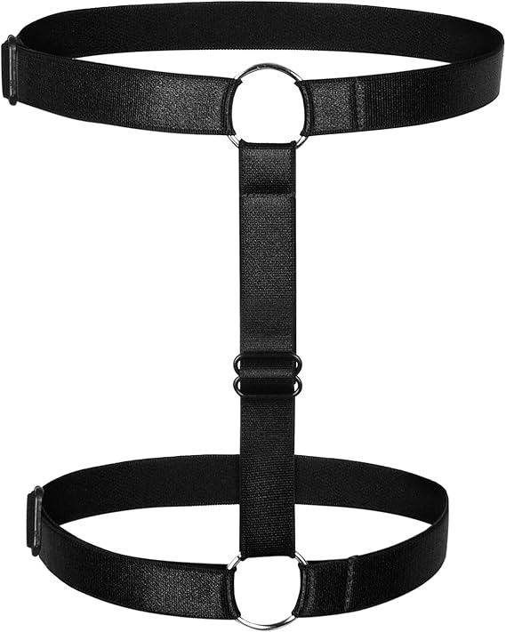 Garter Leg Belt Harness Leg Rave Thigh Garter Harness Strappy Garter