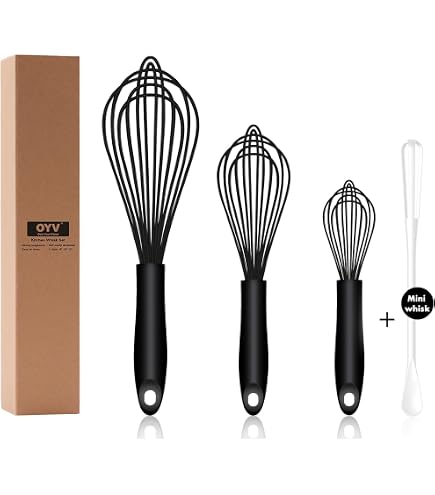 Fouet En Bambou Naturel - Mini Fouet à œufs 14 Cm - Parfait Pour Mousser Et Mélanger En Cuisine