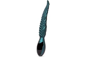 Lovehoney Fantasy Tentacle Monster Dildo Vibrator Adult Toy | 7 Inch Silicone Realistic Dildo with 9 Vibration Modes | Rechar