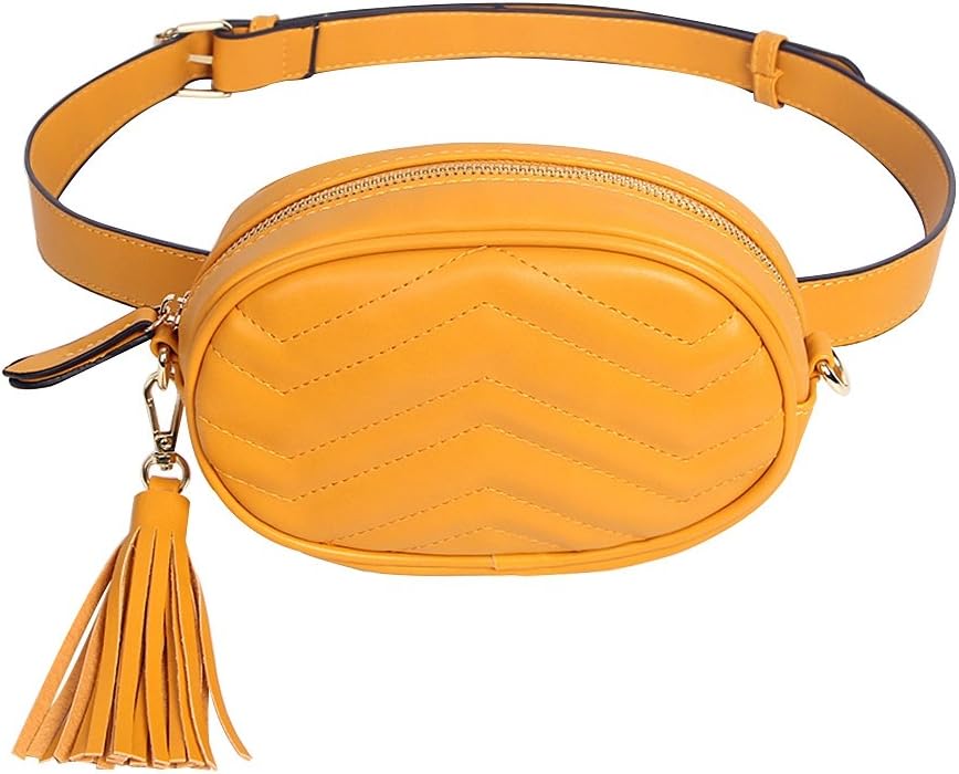 Fanny Packs for Women Fashion Waist Bag Leather Belt Bum Bag Waterproof
