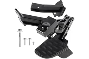 ACERIDE Truck Rear Tailgate, Rear Bed Step,Retractable Bed Step Bumper Step Compatible with 2019-2024 Dodge Ram 2500 3500 Bedsteps Replaces 82215842AE 82215842AG 82215842AH 82215842AD 82215842AC