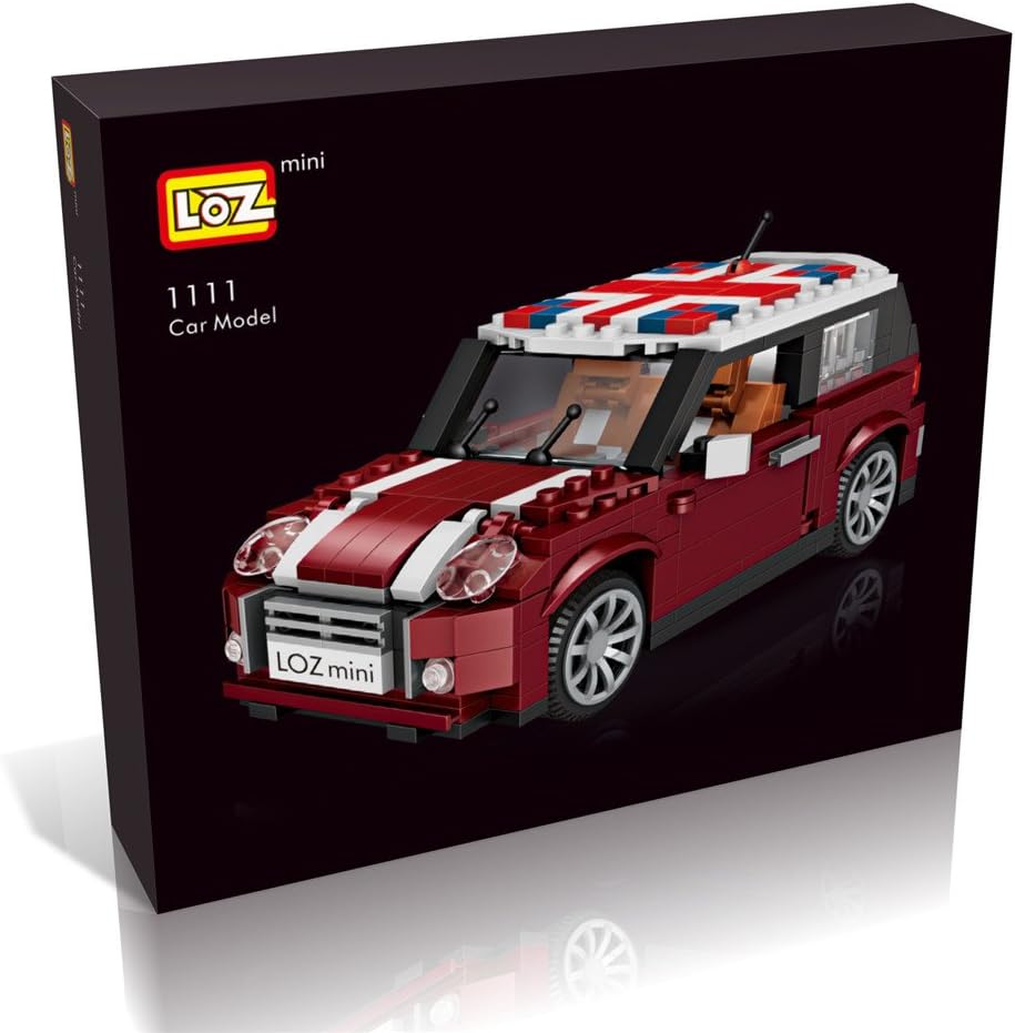 LOZ Car Model Mini car Building Blocks ,DIY Building Bricks Sets, STEM Education Toy for Kids Boys and Girls Birthday Party Gift