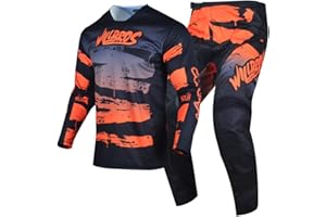 Willbros Motocross Jersey Pant Combo Men Women Dirt Bike Gear Set Suit Racewear Enduro MX Cycling Offroad Adult Riding