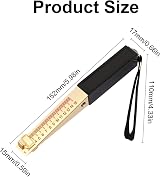 AOROPS Door Gap Measuring Tool 1-15mm Feeler Gauge 0.2mm Ruler view 2