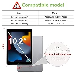 apiker 2 Pack Screen Protector for iPad 9th 8th 7th