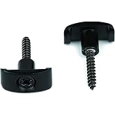 Guyker Guitar String Retainers(Set of 2) &ndash; String Guide, Strings Trees Replacement Part for Electric Guitars, SR2, Black