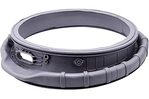 ENRUIEER DC64-03788A Washer Door Boot Seal Compatible with Samsung Washer WF45A6400AC, WF45A6400AV, WF45R6100AC, WF45T6000AW Door Boot Seal Gasket Diaphragm, Replaces 4959290 AP6884238 PS12720638