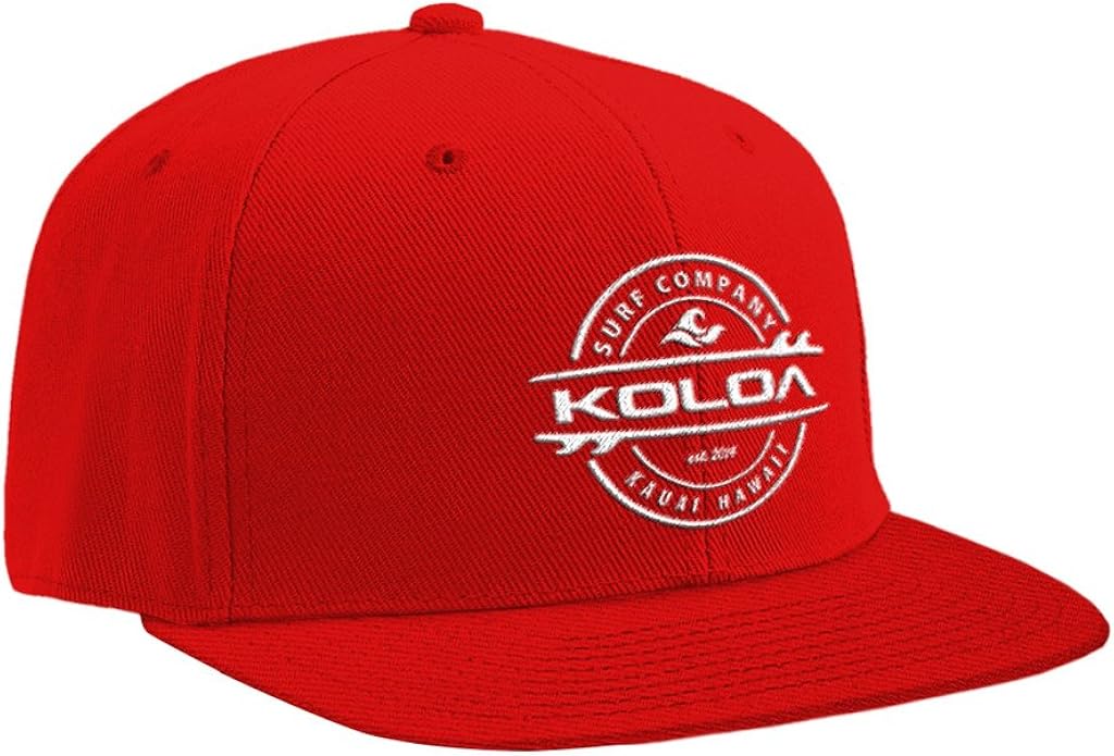 Koloa Surf Premium Embroidered Thruster Logo Snap-Back Hat