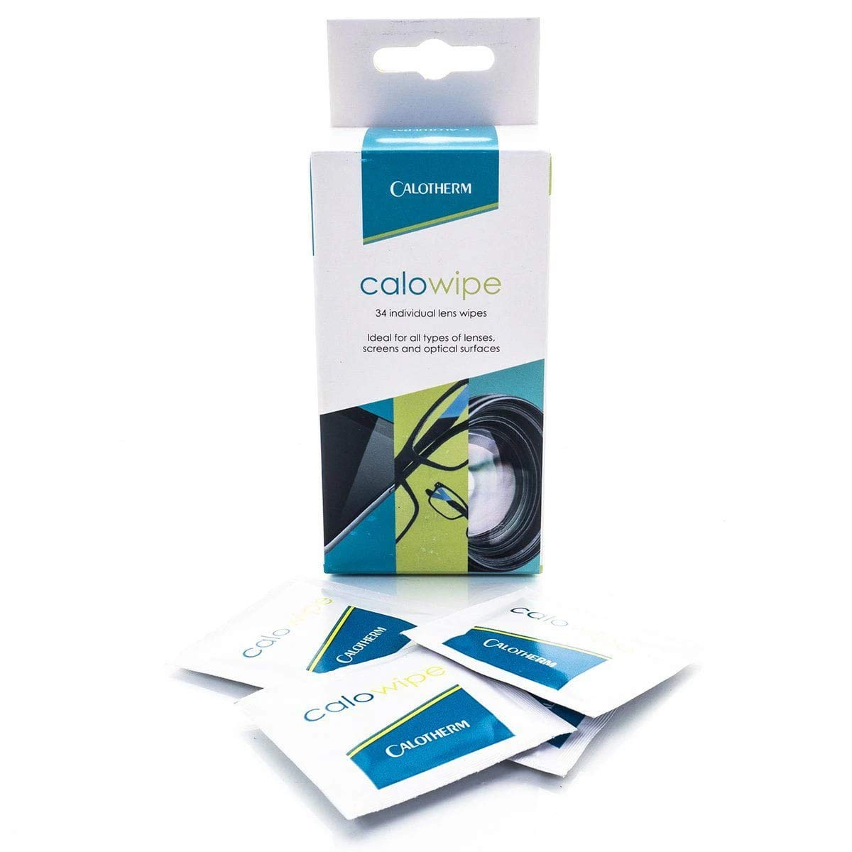 Calotherm CW34 Calowipe x34 individual lens, screens and optical wipes