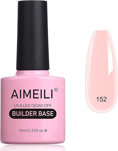 AIMEILI 5 in 1 Builder Gel Clear UV LED Nail Polish 10ml 41g