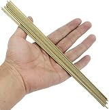 YPLonon 20Pcs Brass Brazing Rods T2 Copper Solder 2mm x 250mm Flux Sticks view 6