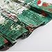 Dressever Women's Vintage A-line Printed Pleated Flared Midi Skirts Christmas Trees X Large