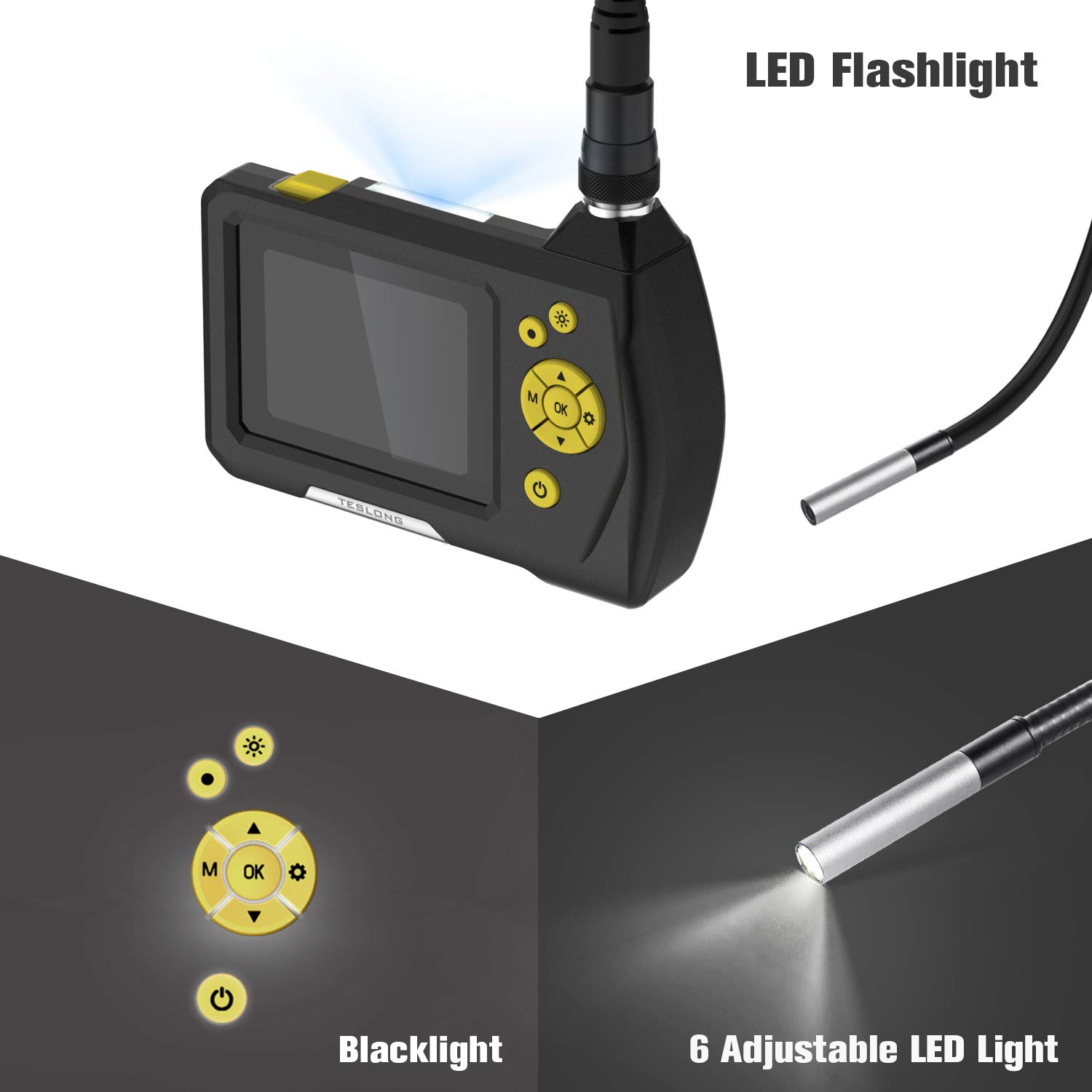 Inspection & Analysis Upgrade Semi Rigid Borescope Inspection Camera